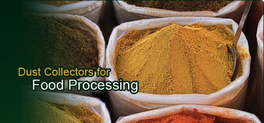 Dust Collectors for Food Processing