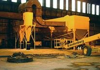 GS108 on Heavy Torch Cutting of Sheet Metal at Brandenburg Industrial