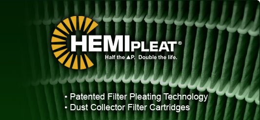 HemiPleat Filter Technology and Dust Collector Filter Cartridges